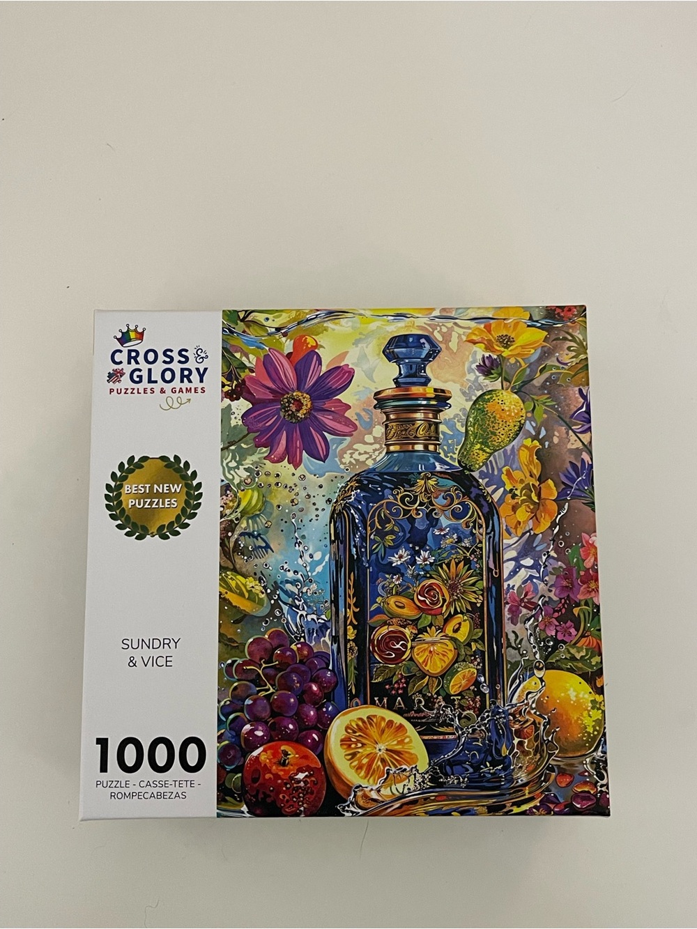 Cross & Glory “Sundry & Vice” 1000-Piece Jigsaw Puzzle - NEW IN BOX